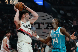 Hornets Trail Blazers Basketball