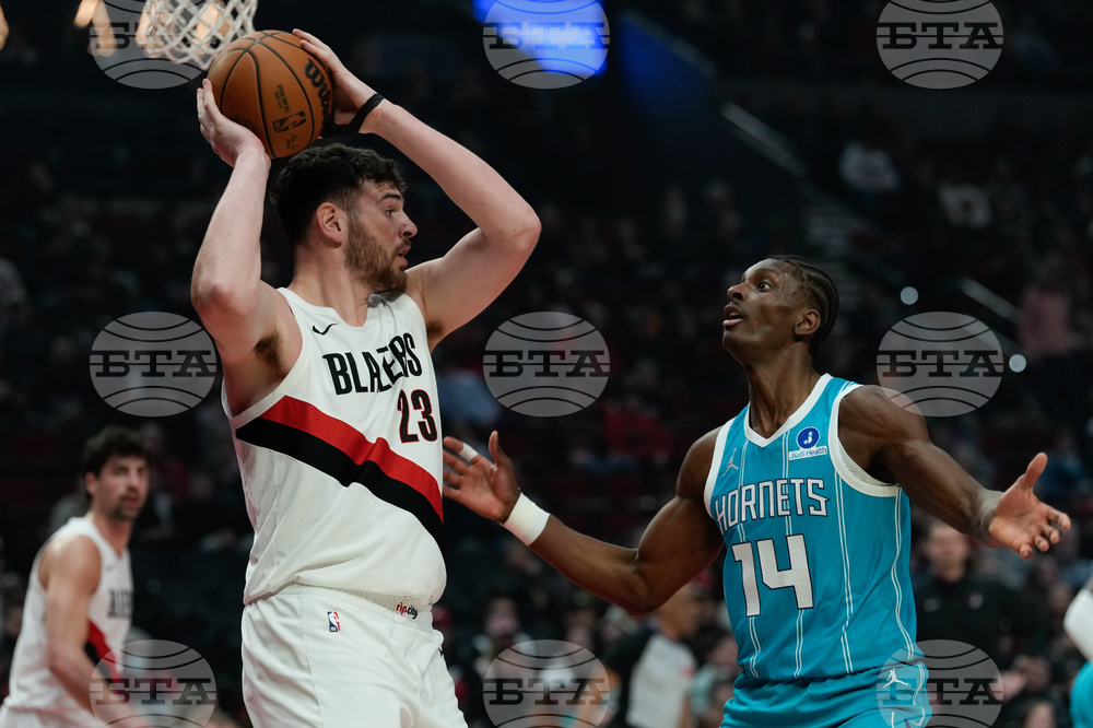 Hornets Trail Blazers Basketball