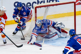 Flames Rangers Hockey