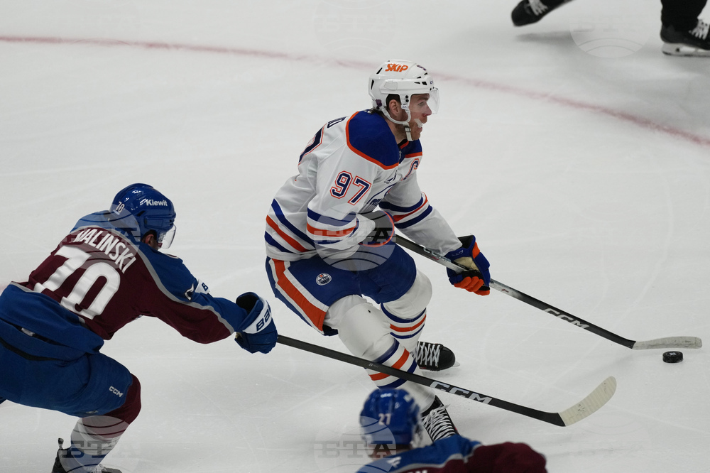 Oilers Avalanche Hockey
