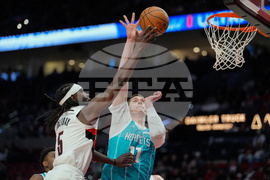 Hornets Trail Blazers Basketball