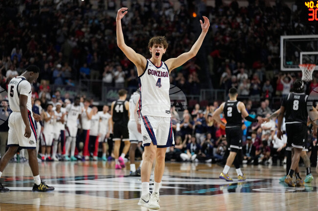 APTOPIX WCC Santa Clara Gonzaga Basketbal
