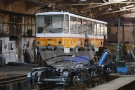 Градски транспорт - служители - протест