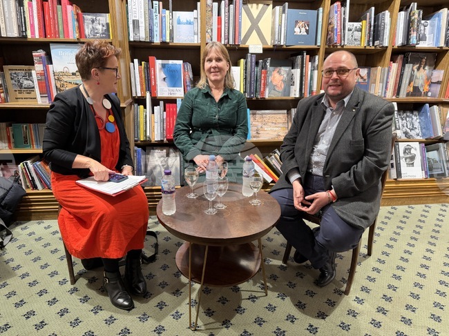 Discussion on "Satire in Post-1989 Europe" Held as Part of Bulgarian Stand Programme at London Book Fair