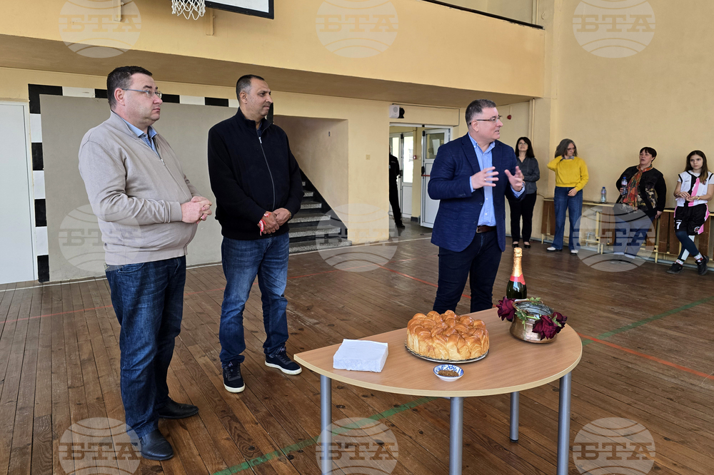 Свищов - ремонт на физкултурен салон - СУ „Николай Катранов“