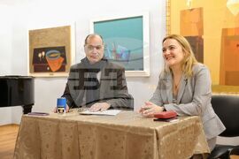 Бургас - Бургаска художествена галерия „Петко Задгорски“ - Държавен културен институт Културен център „Двореца“ - пресконференция