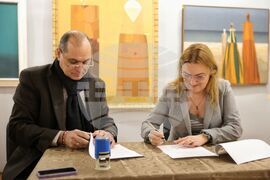 Бургас - Бургаска художествена галерия „Петко Задгорски“ - Държавен културен институт Културен център „Двореца“ - пресконференция