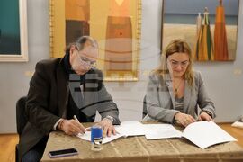 Бургас - Бургаска художествена галерия „Петко Задгорски“ - Държавен културен институт Културен център „Двореца“ - пресконференция