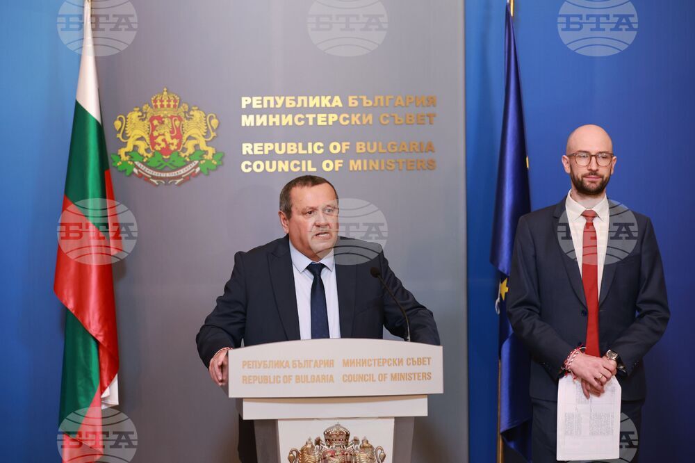 Министерски съвет - Хасан Адемов - Георги Клисурски - пресконференция