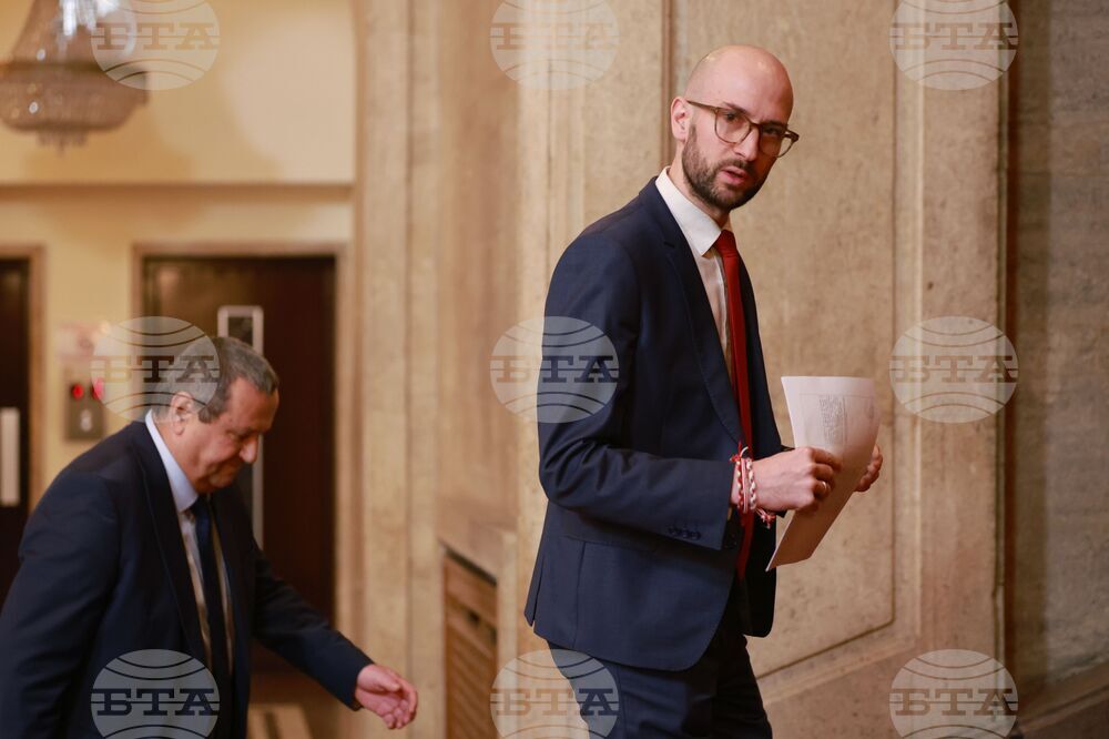 Министерски съвет - Хасан Адемов - Георги Клисурски - пресконференция