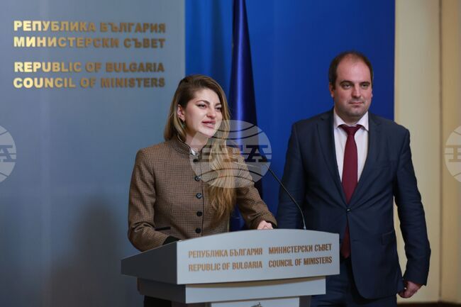 Министерски съвет - пресконференция