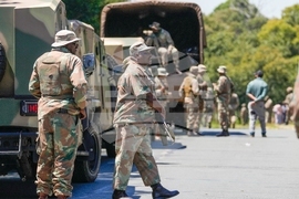 South Africa Army deployed
