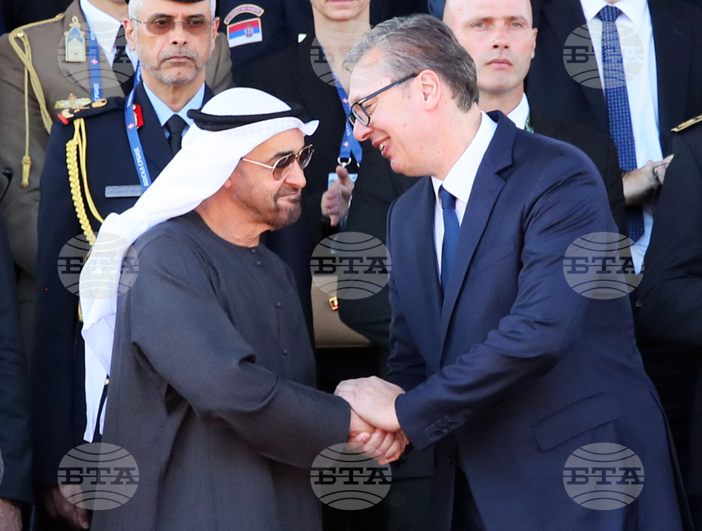 Serbia's President Holds Phone Talks with UAE Counterpart on Situation in Middle East