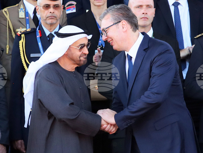 Serbia's President Holds Phone Talks with UAE Counterpart on Situation in Middle East