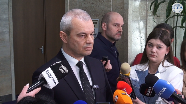 Костадин Костадинов е сигнализирал ДАНС за изказвания на президента и на председателя на ПГ на левицата в Деня на спасяването на българските евреи