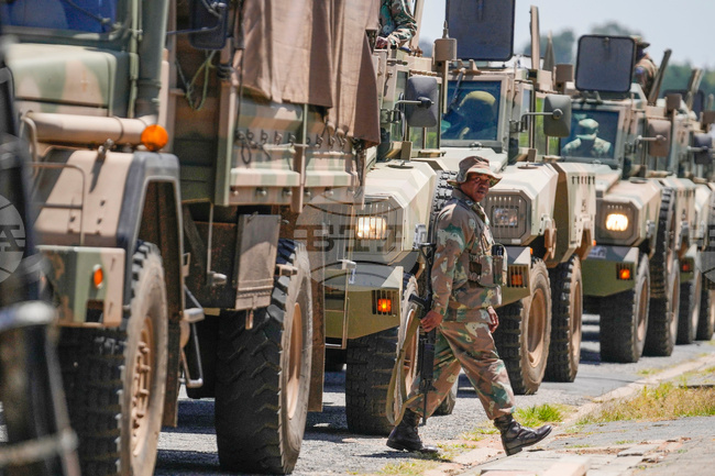 South Africa Army Deployed