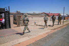 South Africa Army Deployed