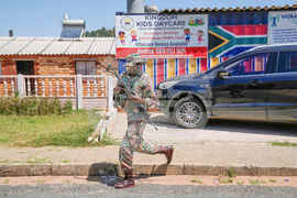 South Africa Army Deployed