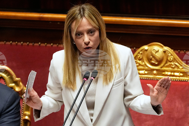 Мелони ще изпълнява временно и длъжността на министър на туризма на Италия