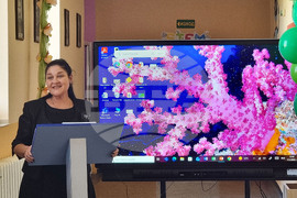 Село Горна Митрополия - училище - STEM кабинети - откриване - Атанаска Василева