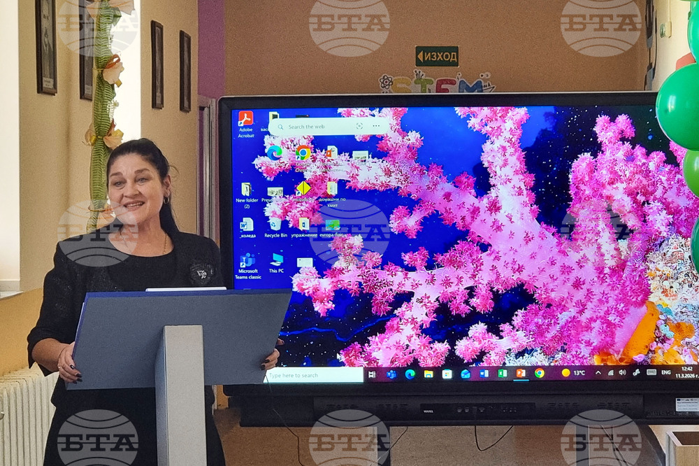 Село Горна Митрополия - училище - STEM кабинети - откриване - Атанаска Василева