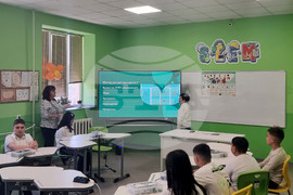 Село Горна Митрополия - училище - STEM кабинети - откриване