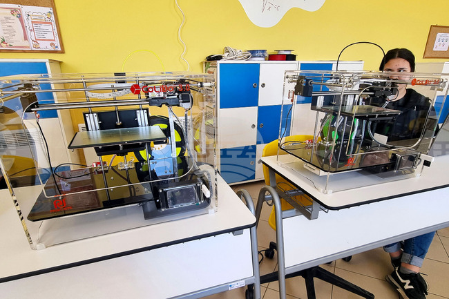 Село Горна Митрополия - училище - STEM кабинети - откриване 