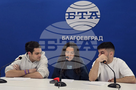 Национален пресклуб на БТА Благоевград - пресконференция - студенти