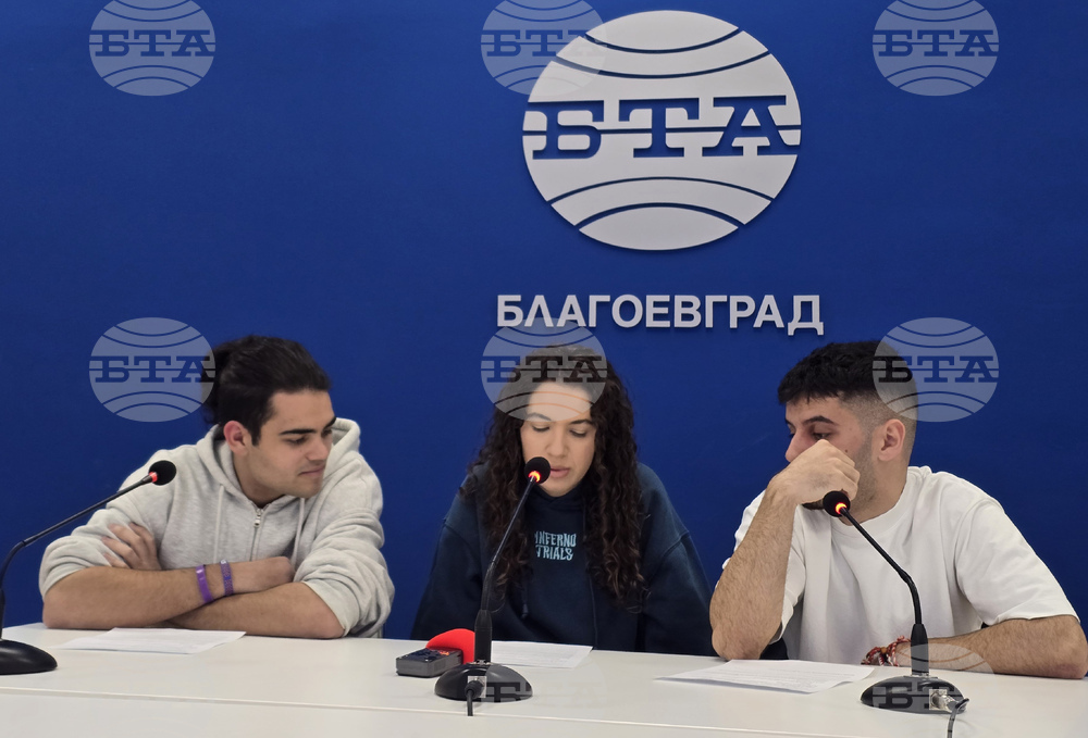 Национален пресклуб на БТА Благоевград - пресконференция - студенти