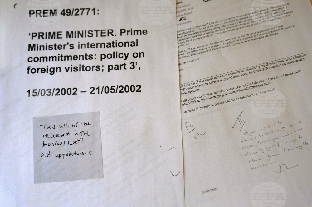 Britain Epstein Mandelson