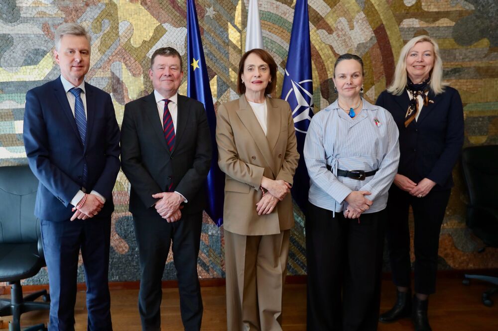 Foreign Minister Neynsky Meets with Ambassadors of Denmark, Norway, Finland, Sweden