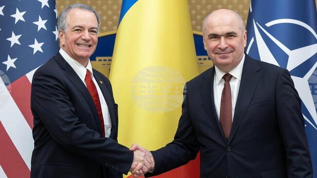 Румънският премиер Илие Боложан се срещна с новия посланик на САЩ в Букурещ Дарил Ниренберг