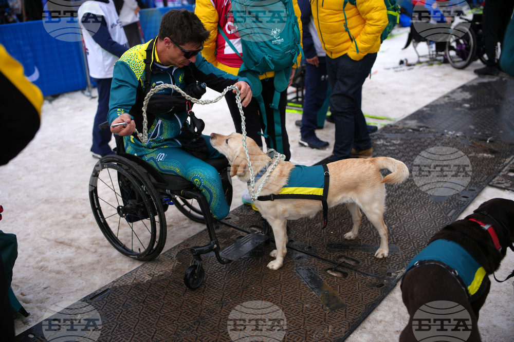 APTOPIX Milan Cortina Paralympics Cross Country