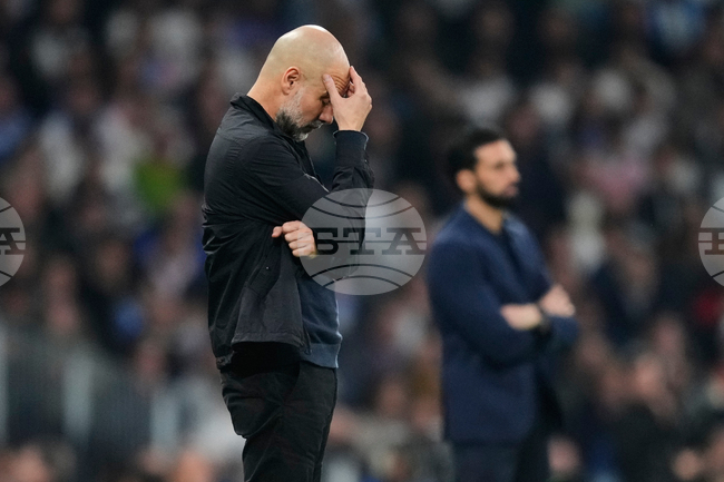 Мениджърът на Манчестър Сити Пеп Гуардиола след загубата от Реал Мадрид: "Това е лош резултат, не можем да го отречем"