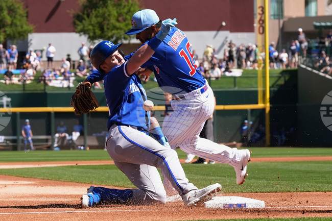 Royals Cubs Spring Baseball