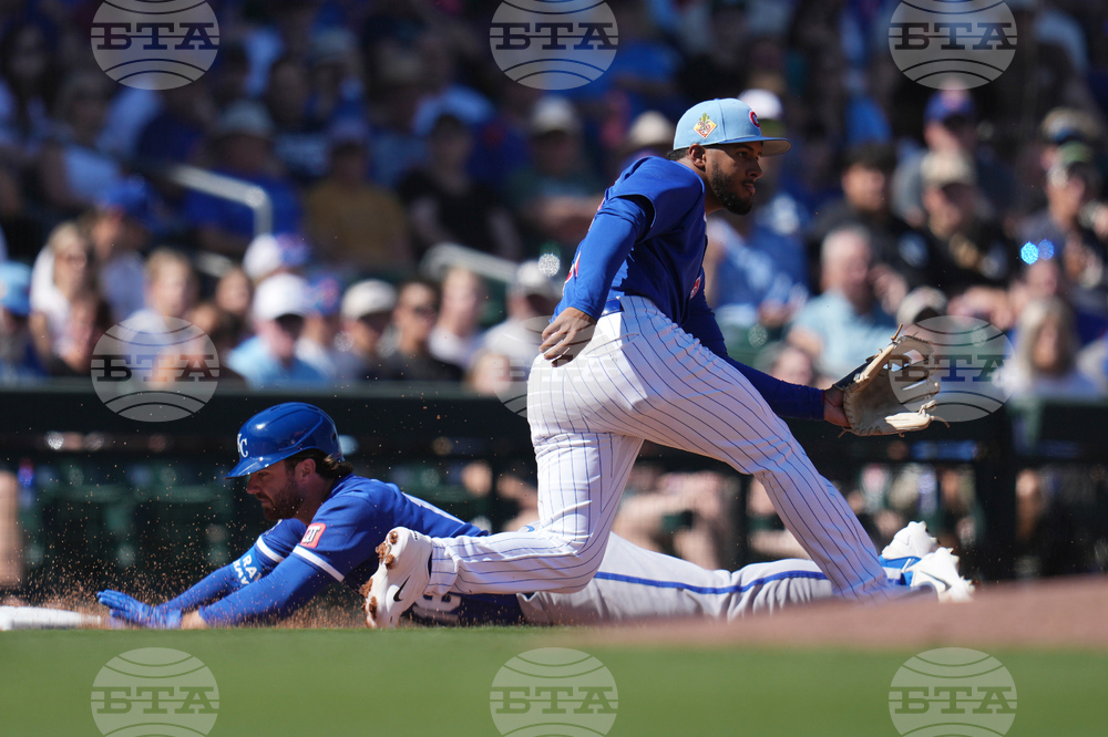 Royals Cubs Spring Baseball