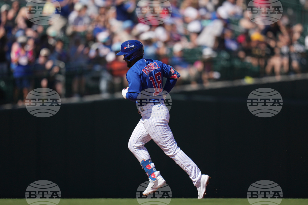 Royals Cubs Spring Baseball