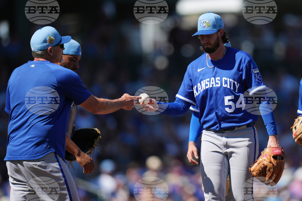 Royals Cubs Spring Baseball
