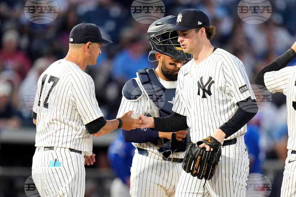 Blue Jays Yankees Baseball