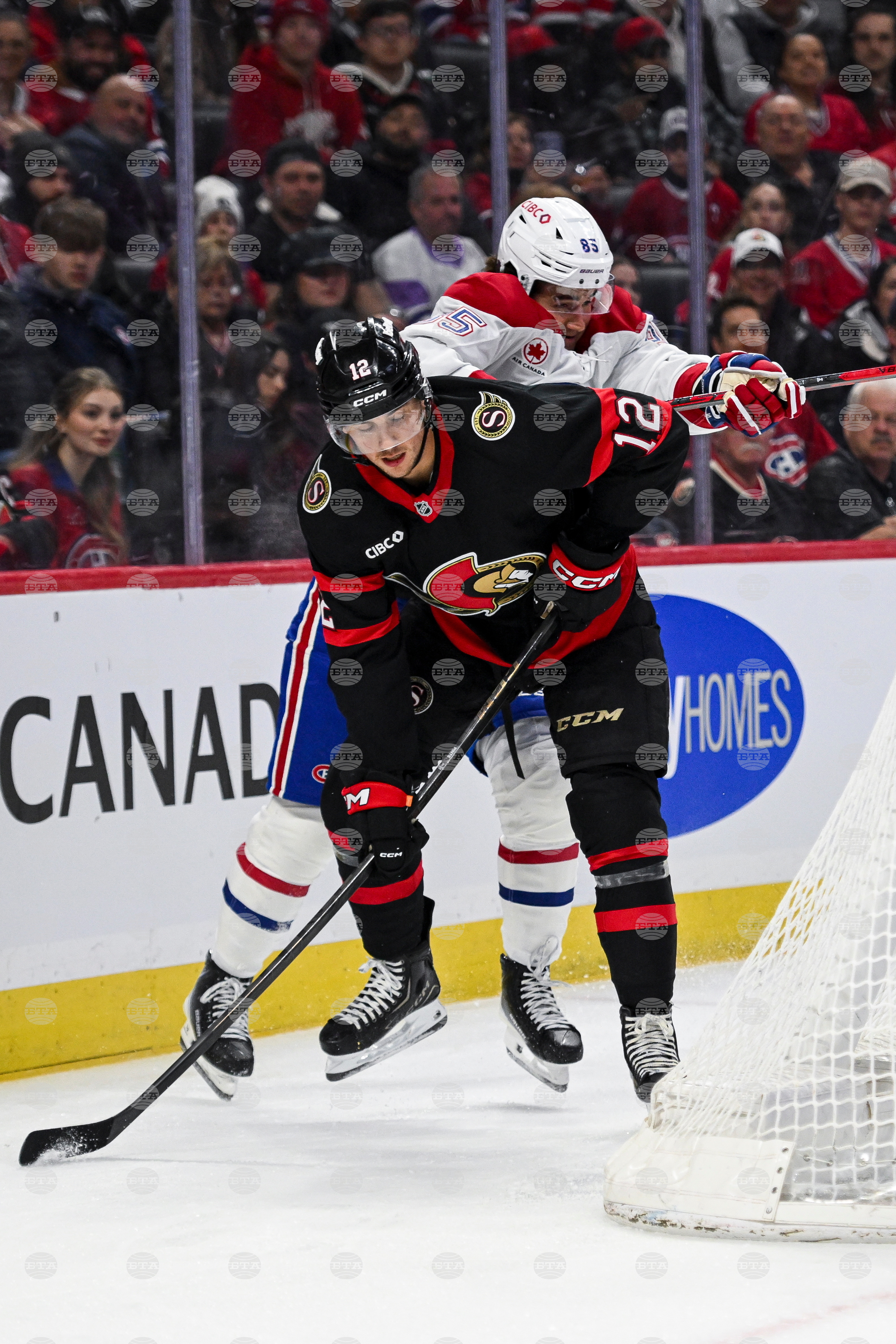 Canadiens Senators Hockey