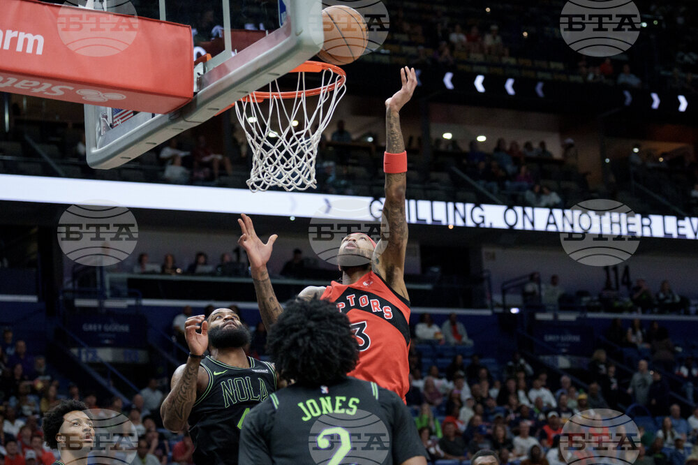 Raptors Pelicans Basketball