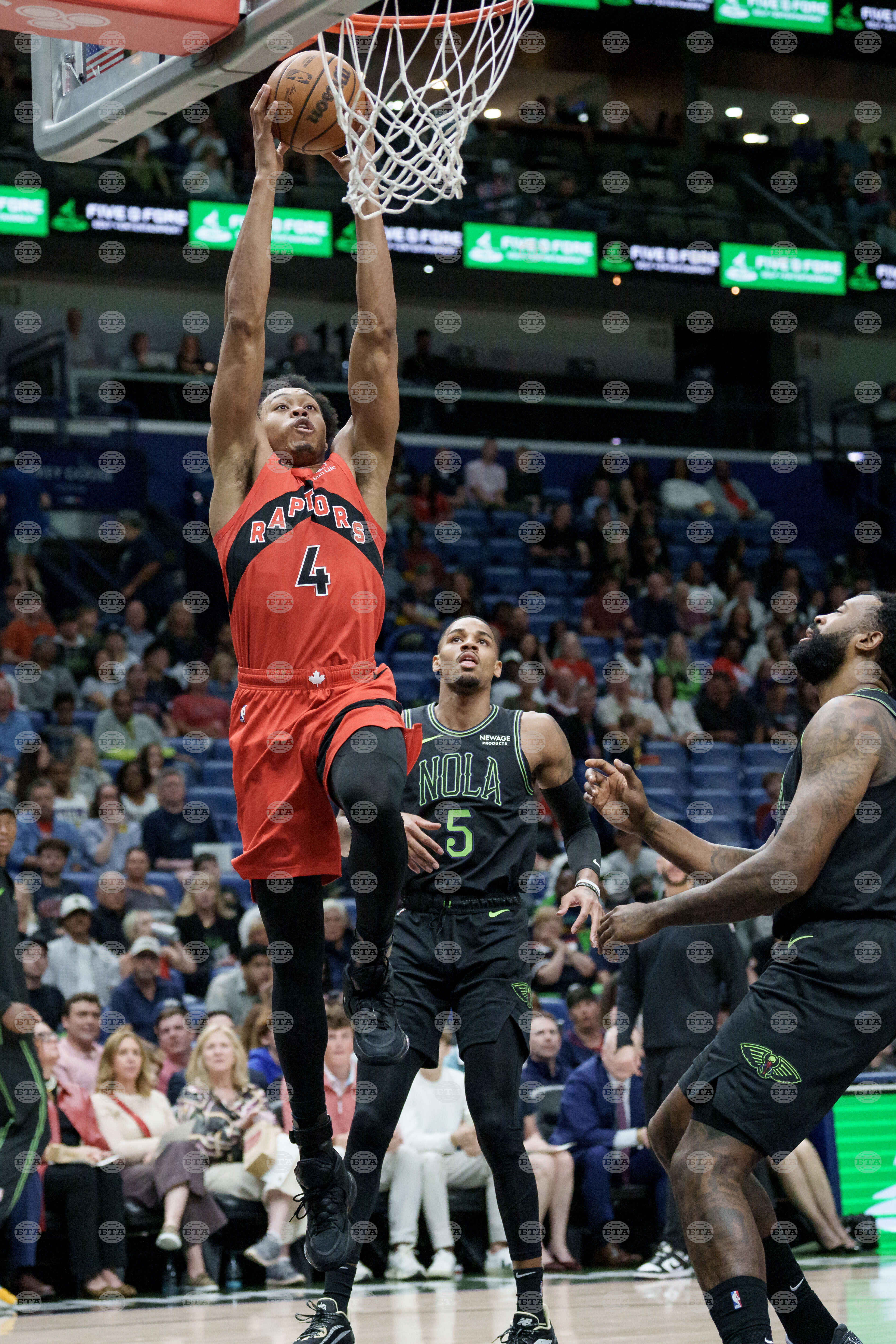 Raptors Pelicans Basketball