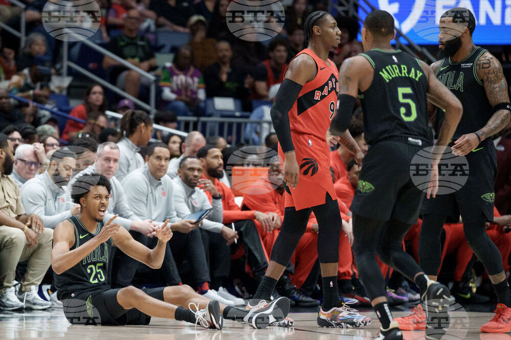 Raptors Pelicans Basketball