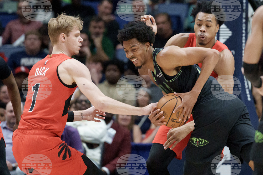 Raptors Pelicans Basketball