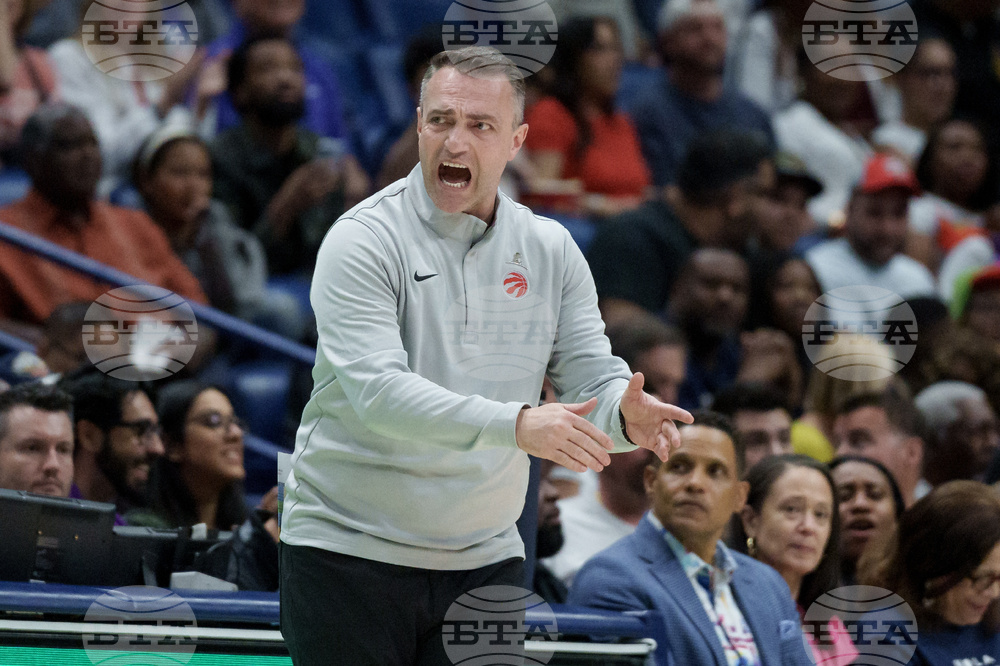 Raptors Pelicans Basketball