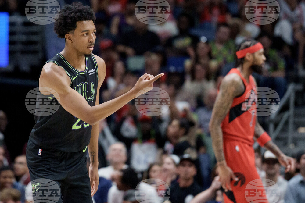 Raptors Pelicans Basketball