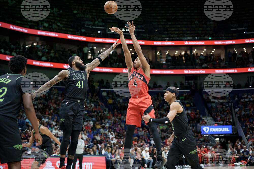 Raptors Pelicans Basketball