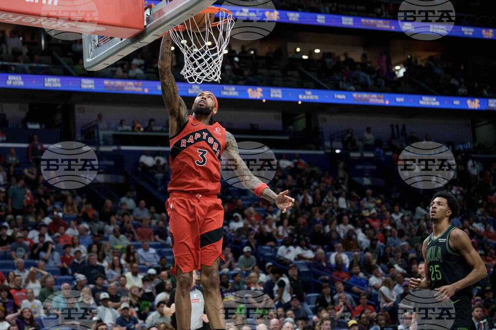 Raptors Pelicans Basketball