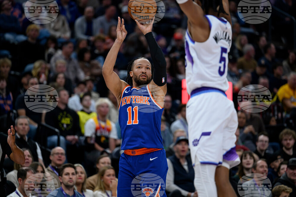 Knicks Jazz Basketball