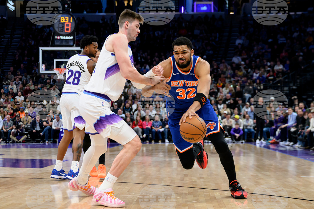 Knicks Jazz Basketball